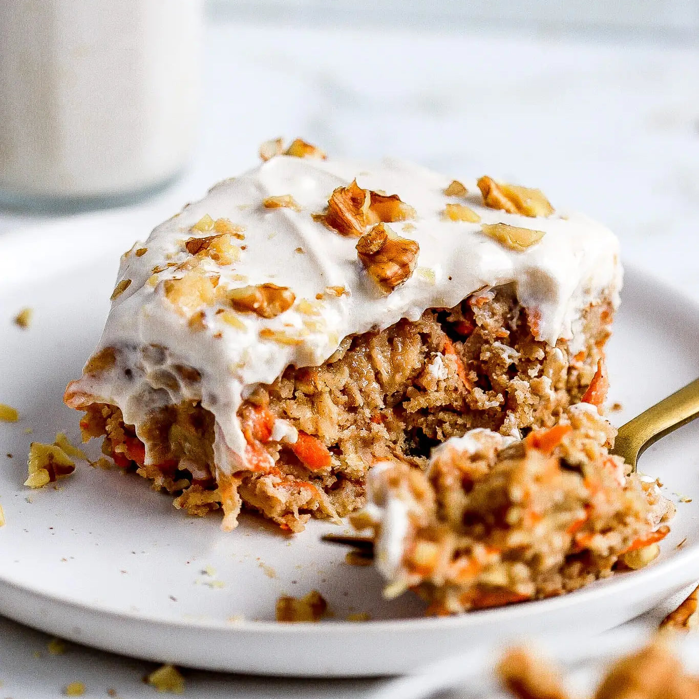 Breakfast Carrot Cake Baked Oats