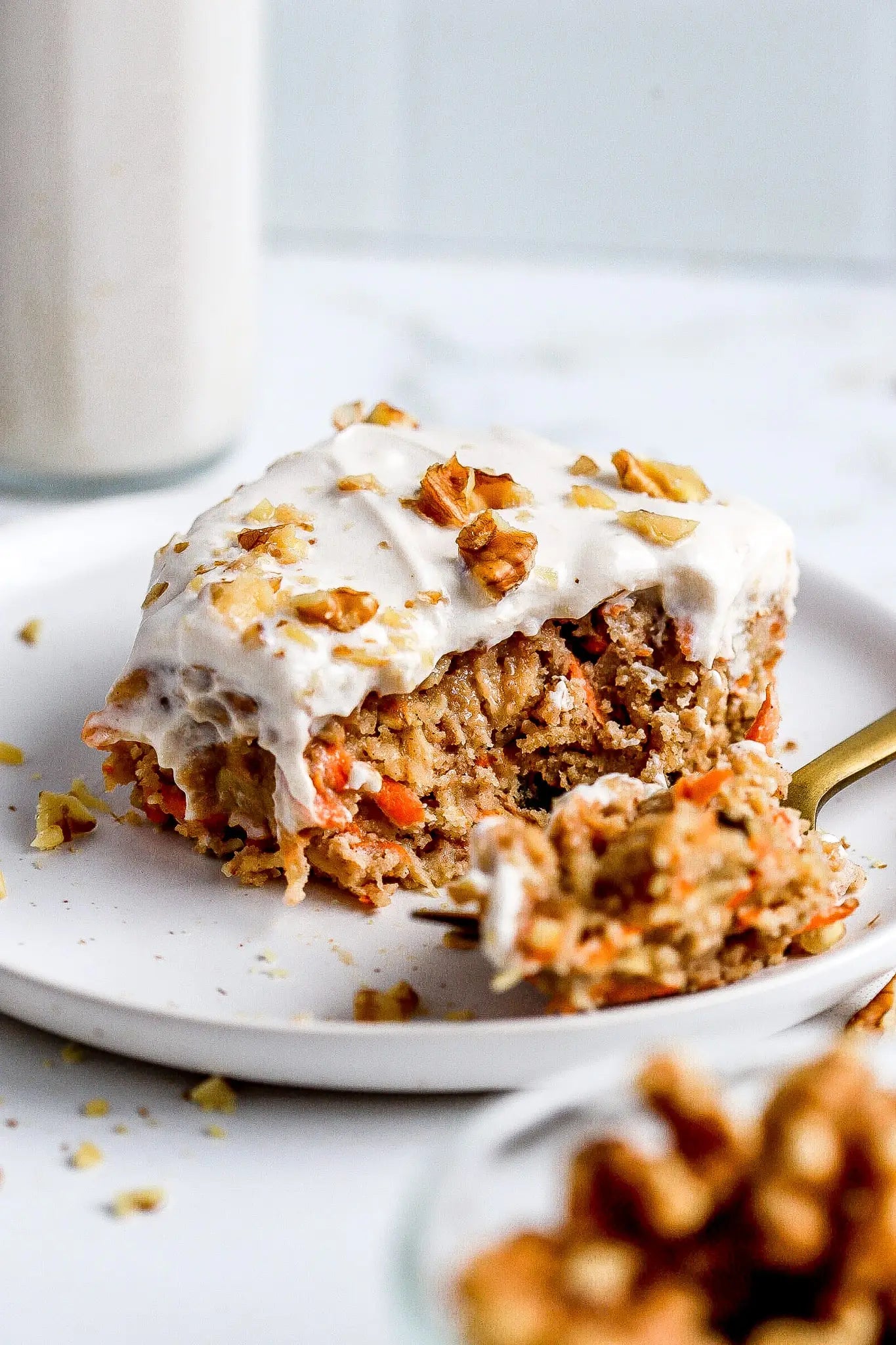 Breakfast Carrot Cake Baked Oats